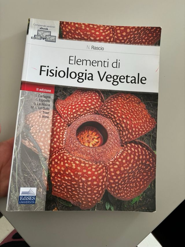 Elementi di fisiologia vegetale