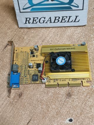 tarjeta grafica, NV-GEFORCE4-MX440, AGP           