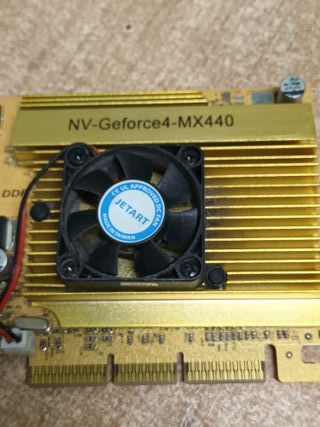 tarjeta grafica, NV-GEFORCE4-MX440, AGP           
