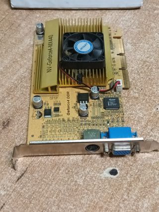 tarjeta grafica, NV-GEFORCE4-MX440, AGP           