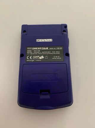 Gameboy color viola