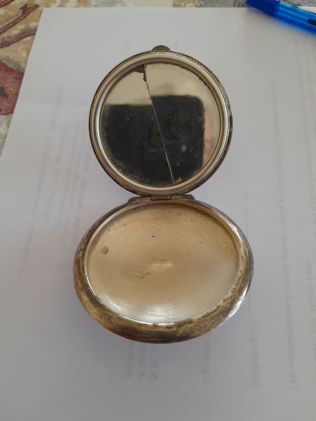 Porta oggetti in argento anni 30