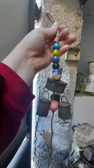 Valigia con il suo contenuto vintage