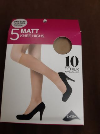 N. 5 paia di gambaletti in nylon