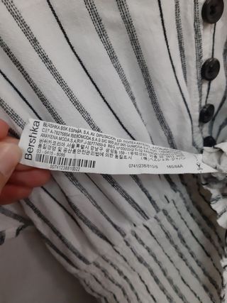 Camicia maniche corte