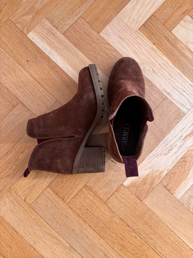 Botines Serraje 38 Carmela