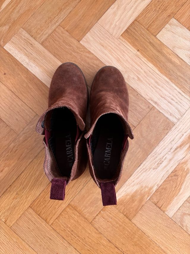 Botines Serraje 38 Carmela