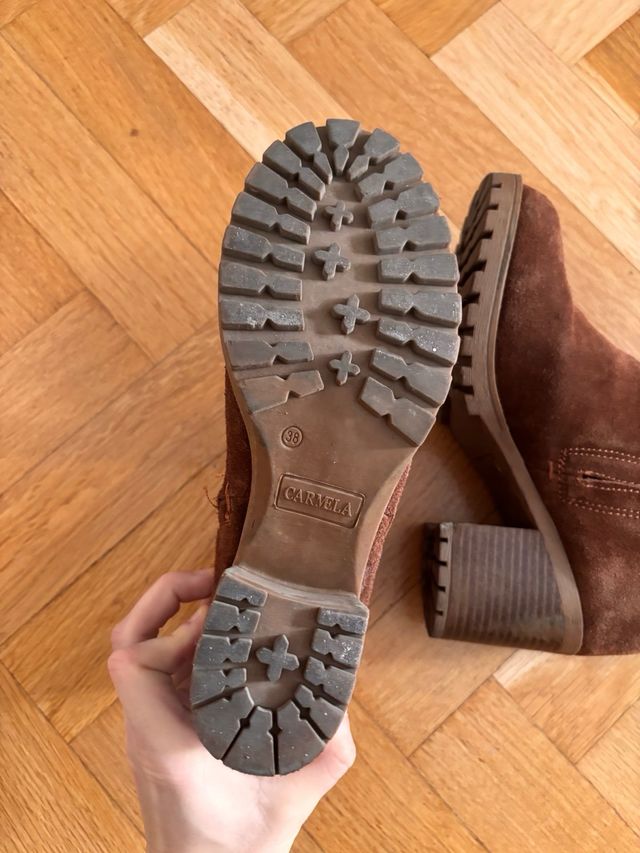 Botines Serraje 38 Carmela