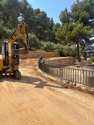 Excavaciones muros derribos