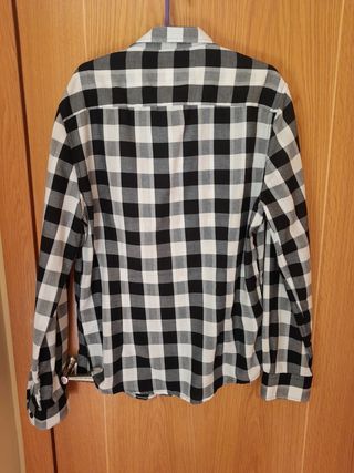 Camisa cuadros Zara