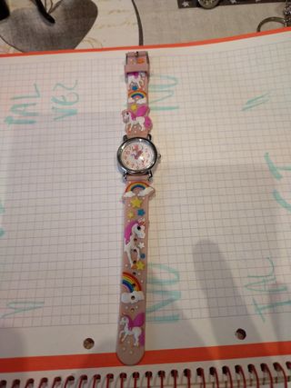 Reloj de pulsera unicornio