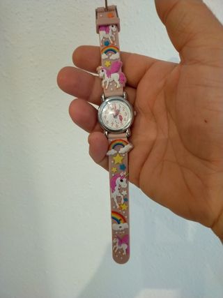 Reloj de pulsera unicornio