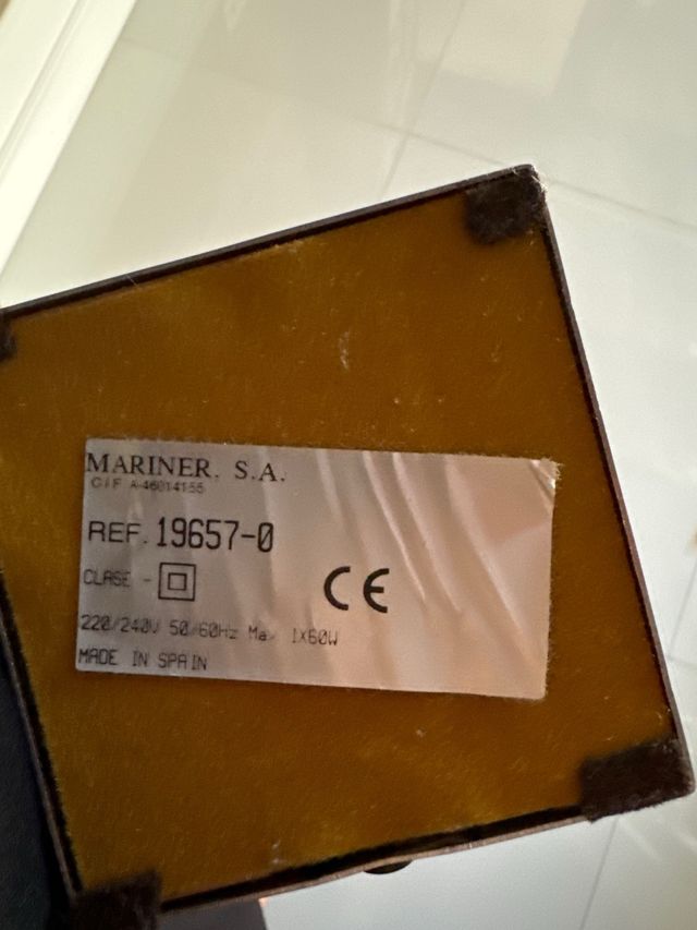 Lampara sobremesa Mariner