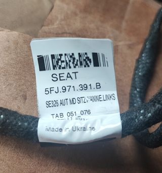 Cableado Asiento delantero Seat Tarraco