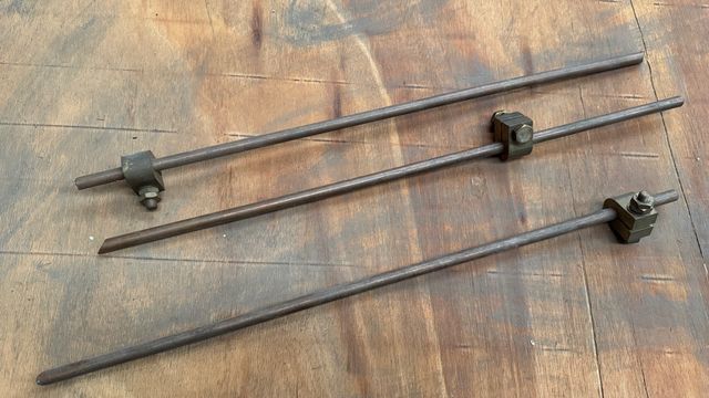 Pica de cobre para toma de tierra militar