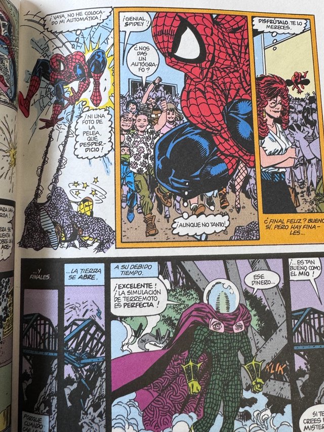 Cómic Spiderman: El regreso de los seis siniestros