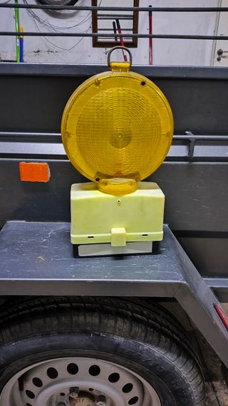 Baliza señalización de obras