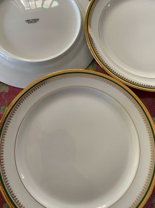Servizio Jammet Seignolles piatti in porcellana