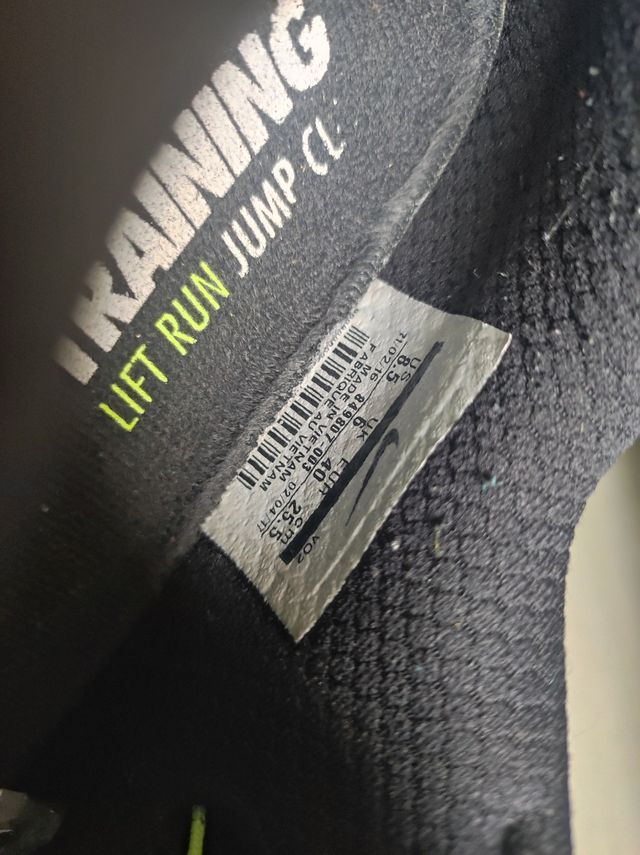 Nike Metcon 3 T-40 / plantilla 25'5cm