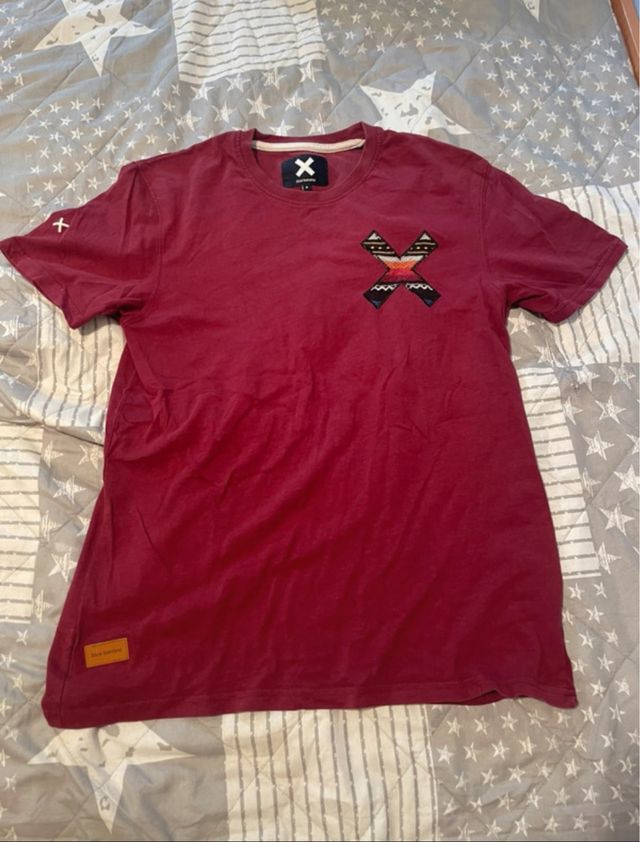 camiseta granate blue banana