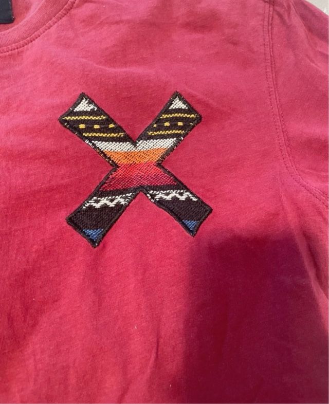 camiseta granate blue banana