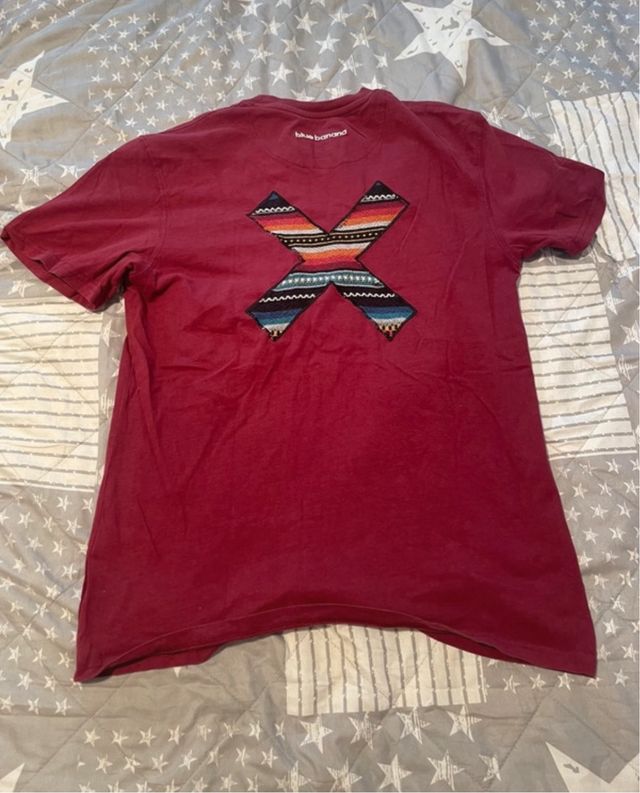 camiseta granate blue banana