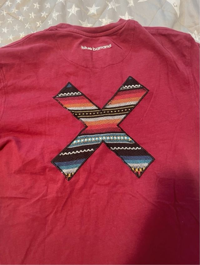 camiseta granate blue banana