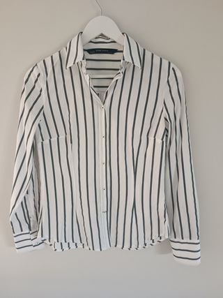 Camisa de rayas de Zara