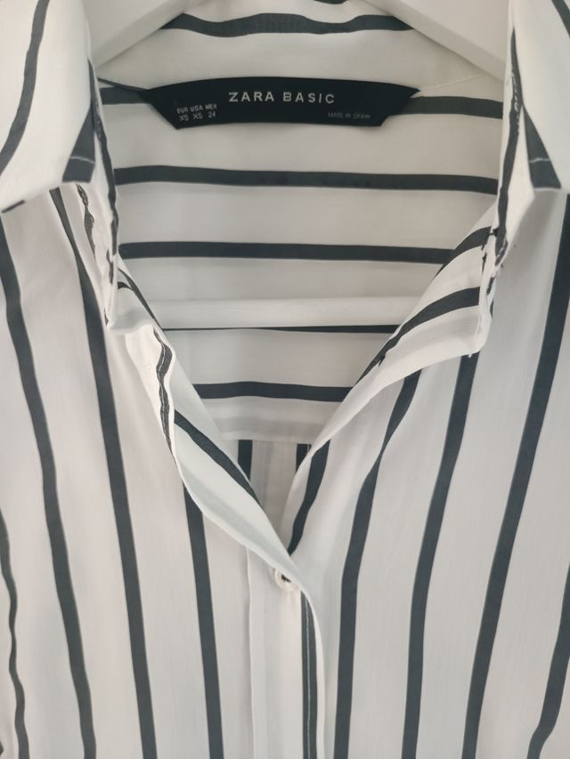 Camisa de rayas de Zara