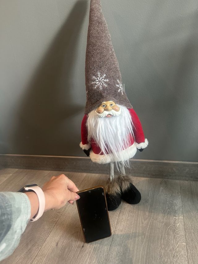 Enano gnomo navideño decoración