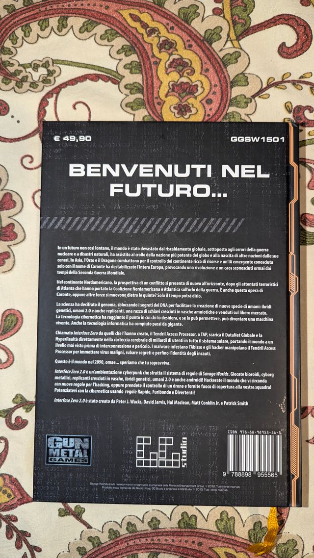 Manuale GDR Savage Worlds Interface Zero