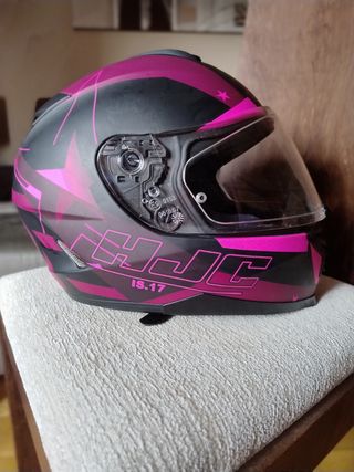 Casco moto hjc is.17 mujer xs