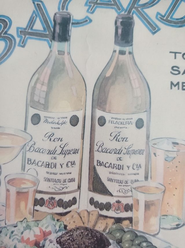 FOTO/STAMPA DI RON BACARDI