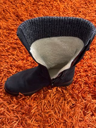 Stivali Caprice black nubuc taglia 38