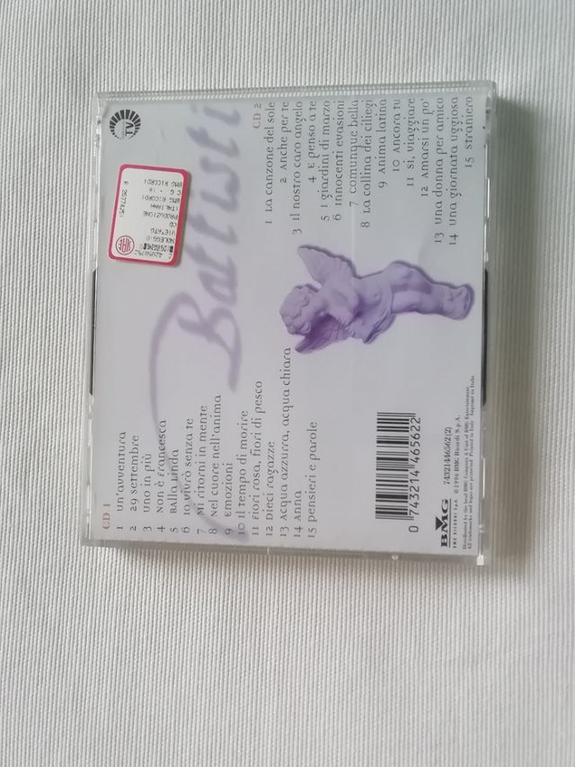 CD doppio "pensieri, emozioni" Battisti