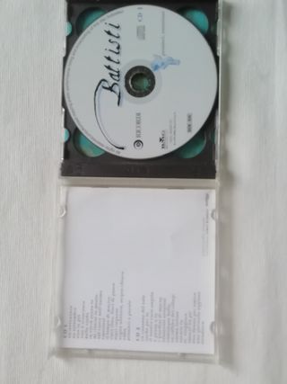 CD doppio "pensieri, emozioni" Battisti
