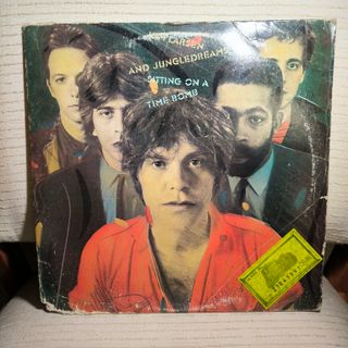 KIM LARSEN SITTING ON A TIME BOMB VINYL LP, ALBUM