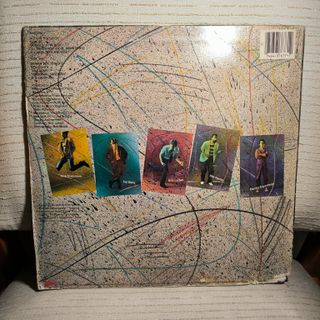 KIM LARSEN SITTING ON A TIME BOMB VINYL LP, ALBUM