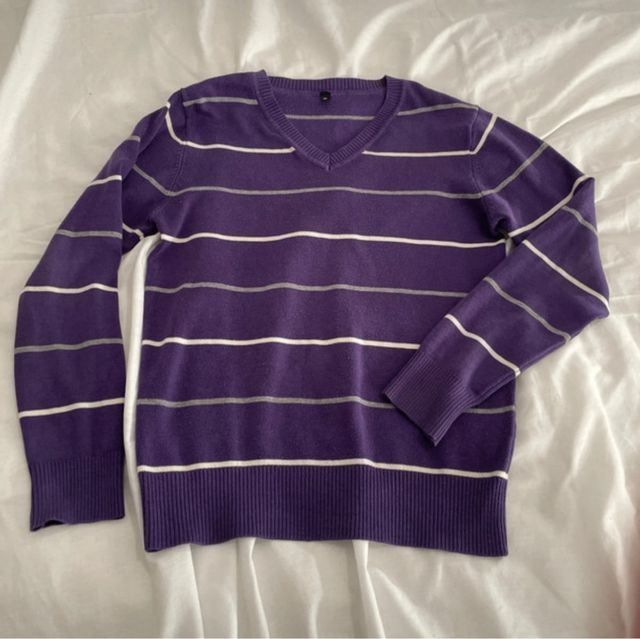 Jersey de cuello de pico de invierno.