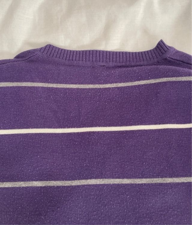 Jersey de cuello de pico de invierno.