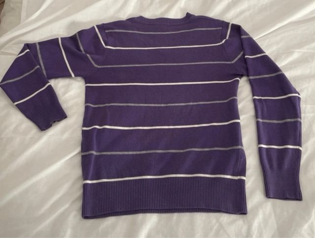 Jersey de cuello de pico de invierno.