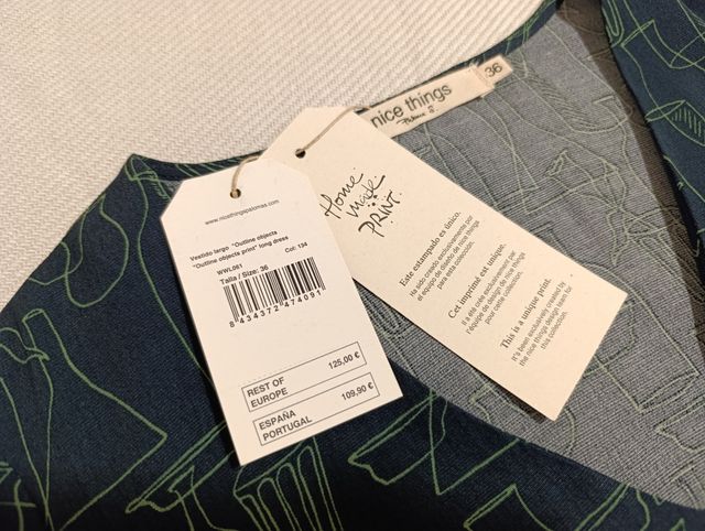 Nice Things vestido largo talla S