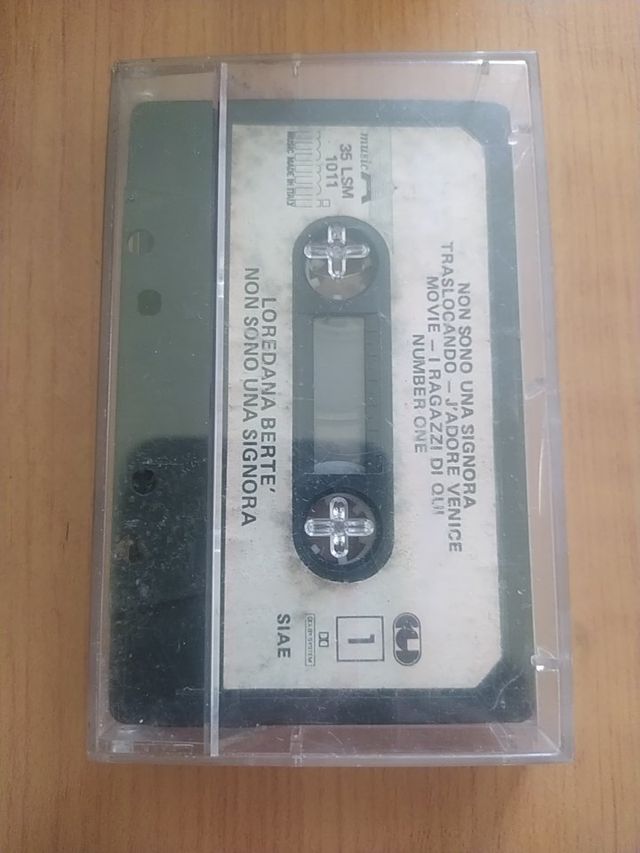 Cassetta Loredana Bertè