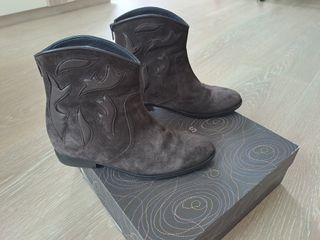 Botines Homers de piel T.40