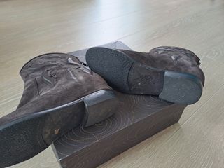 Botines Homers de piel T.40