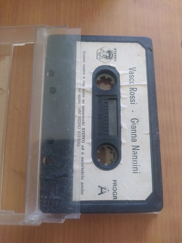 Cassetta Vasco Nannini