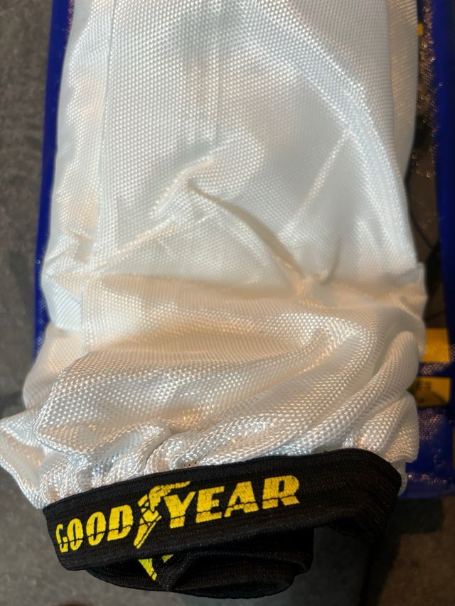 Cadenas de nieve textiles