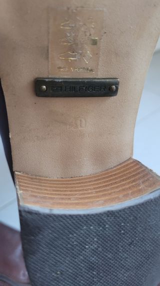 Botas altas piel. Tommy Hilfiger 40. Nuevas
