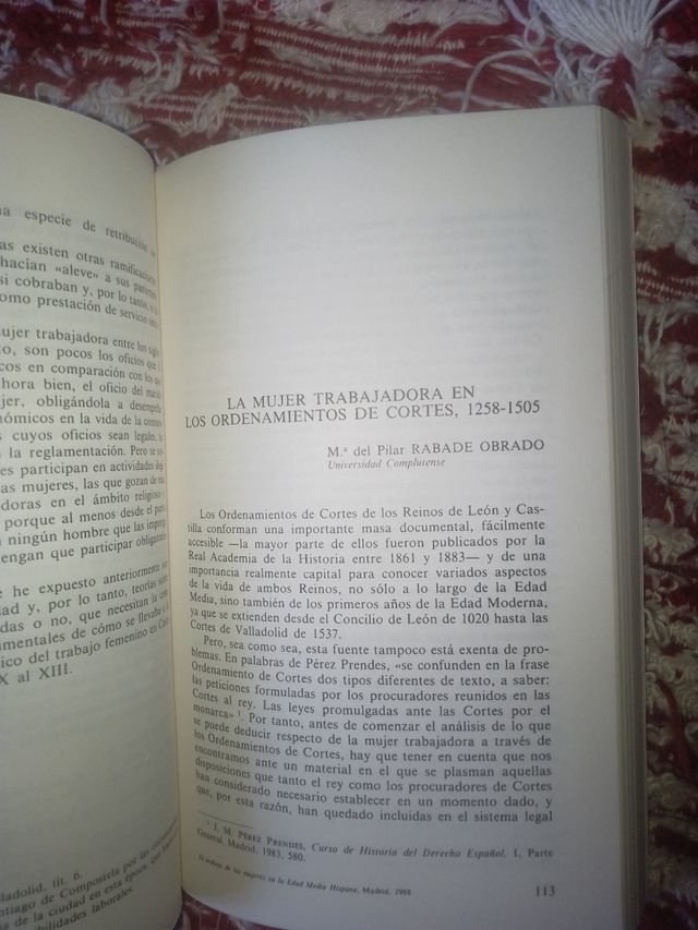 El trabajo de las mujeres en la Edad Media Hispana