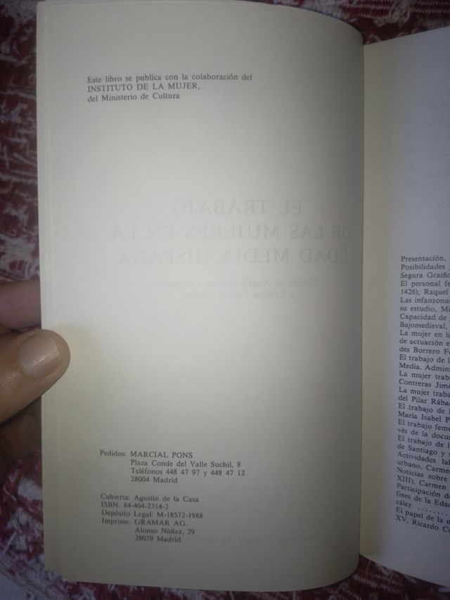 El trabajo de las mujeres en la Edad Media Hispana